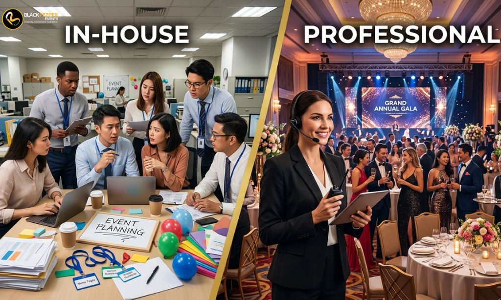 In-House vs Professional Event Management