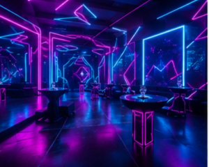 Neon _ Metaverse-Inspired Night theme