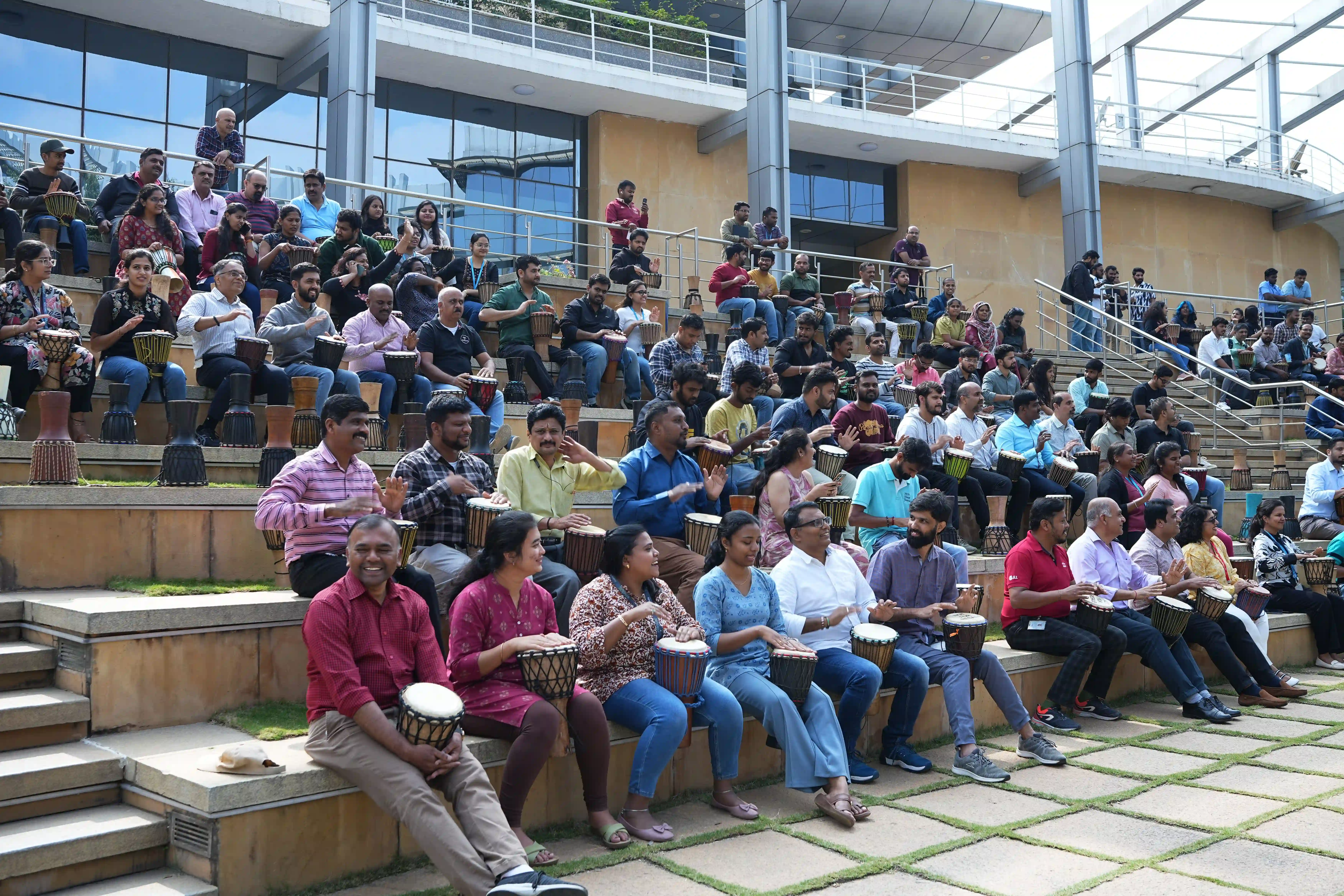 Corporate Drum Circle in Bangalore